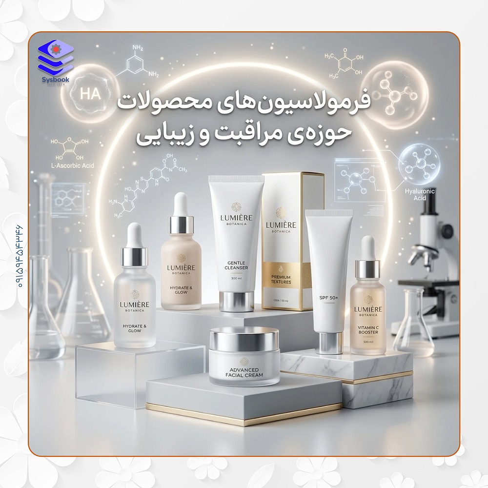 فرمولاسیون محصولات حوزه مراقبت و زیبایی